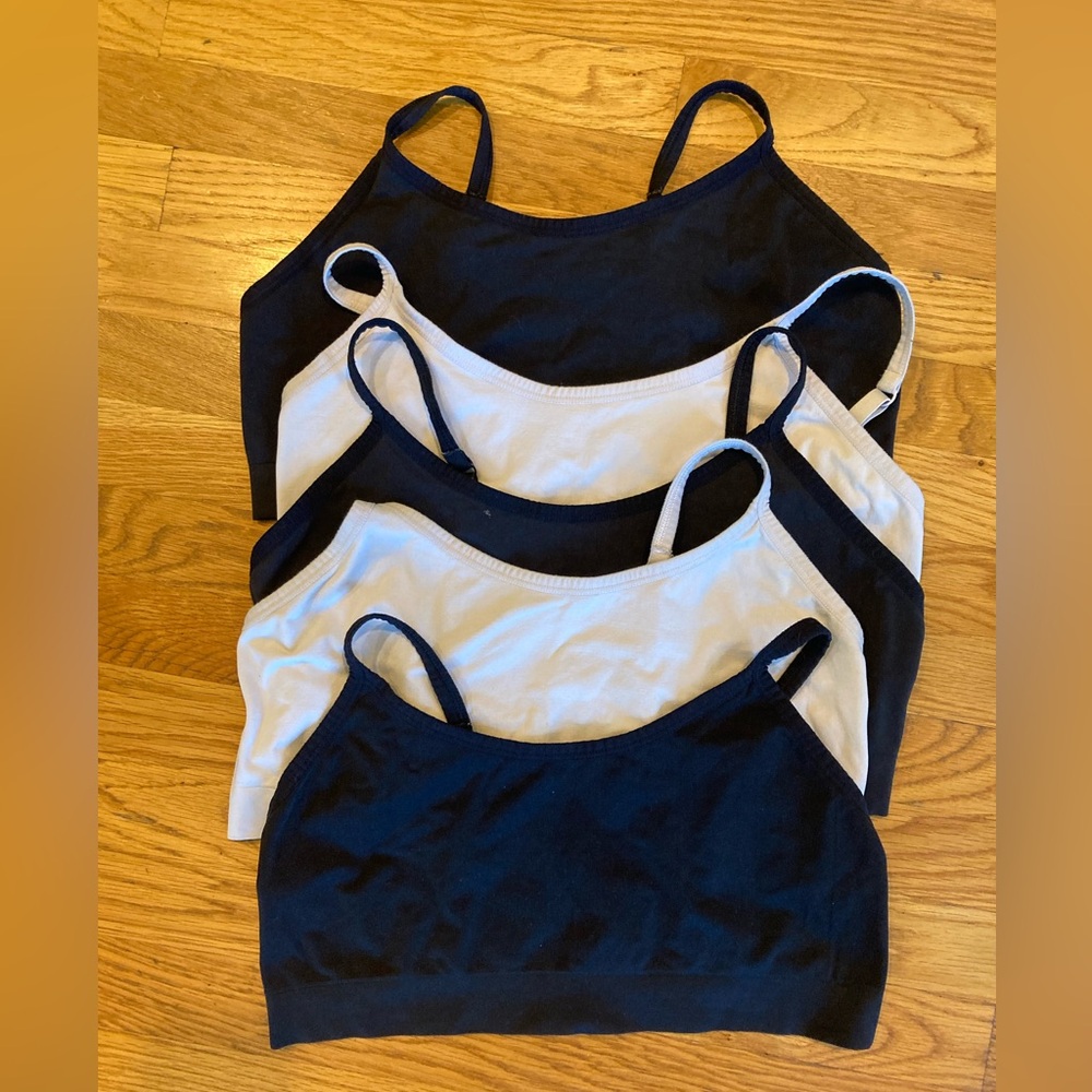 5 Old Navy Seamless Bralettes 2x